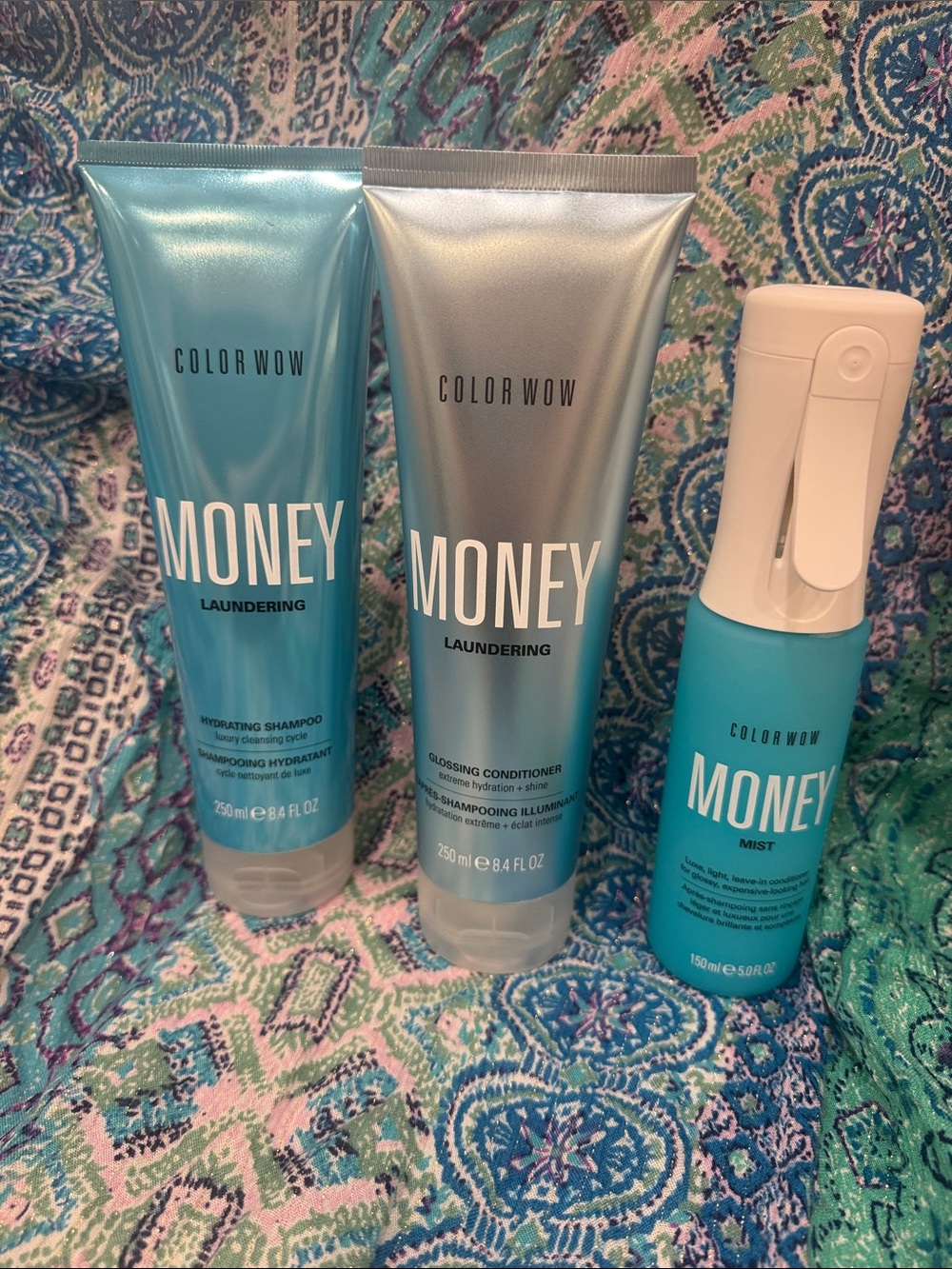 Color Wow MONEY Laundering 3 piece set